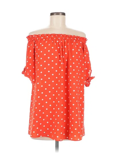 Pre-owned Vine & Love Kimono In Orange