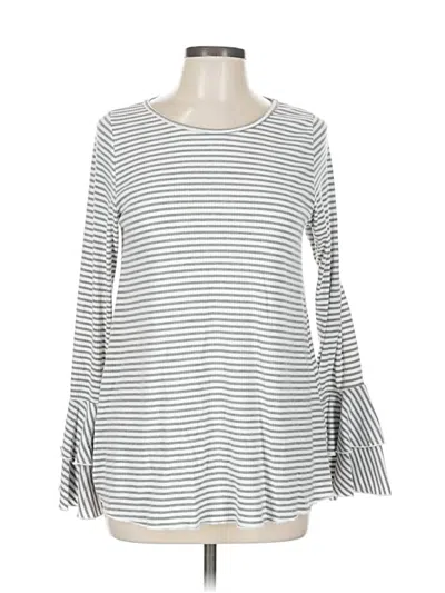 Pre-owned Vine & Love Long Sleeve T-shirt In Silver