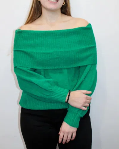 Vine & Love Trinity Sweater In Green