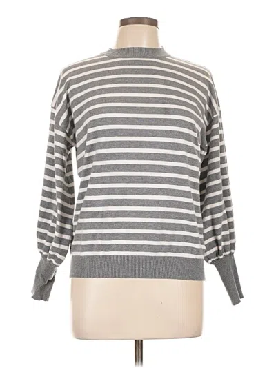 Pre-owned Vine & Love Turtleneck Sweater In Gray