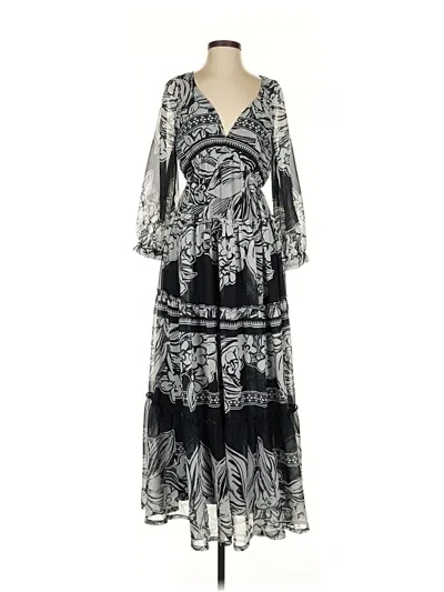 Pre-owned Vineet Bahl Casual Dress In Black