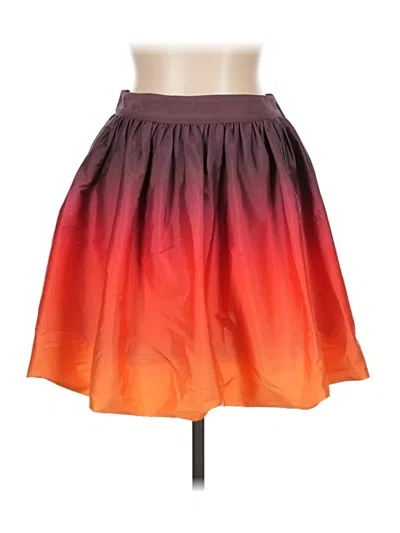 Pre-owned Vineet Bahl Casual Skirt In Orange