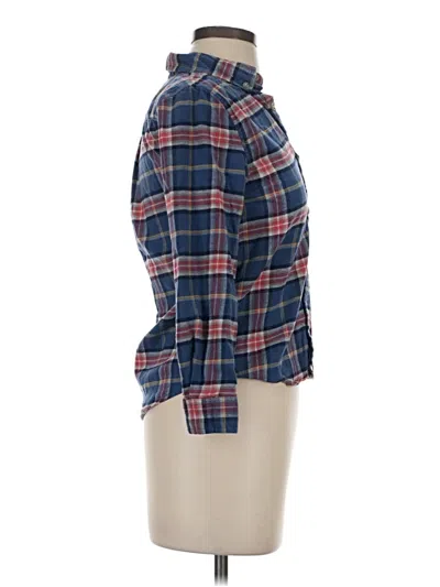 Pre-owned Vineyard Vines 3/4 Sleeve Button Down Shirt In Blue