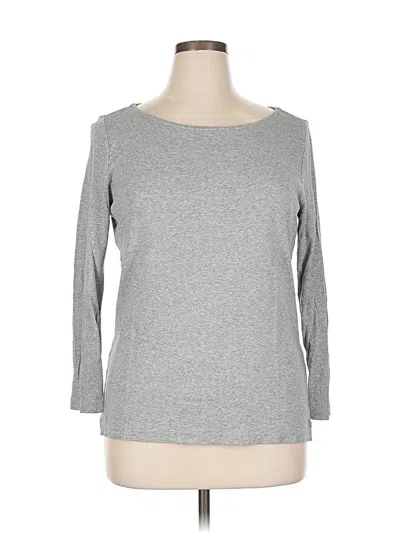 Pre-owned Vineyard Vines 3/4 Sleeve T-shirt In Gray