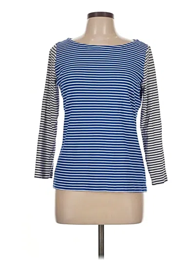 Pre-owned Vineyard Vines 3/4 Sleeve T-shirt In Blue