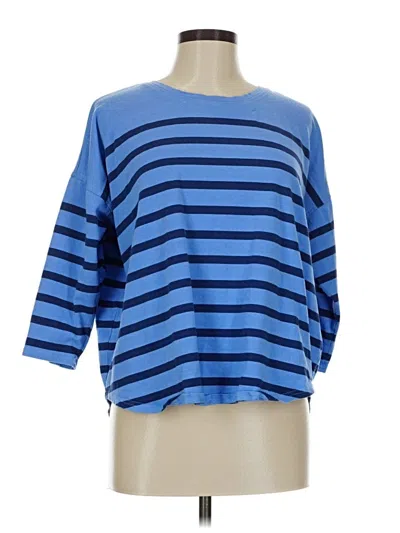 Pre-owned Vineyard Vines 3/4 Sleeve T-shirt In Blue