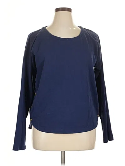 Pre-owned Vineyard Vines 3/4 Sleeve T-shirt In Blue