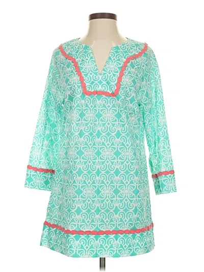 Pre-owned Vineyard Vines 3/4 Sleeve T-shirt In Blue