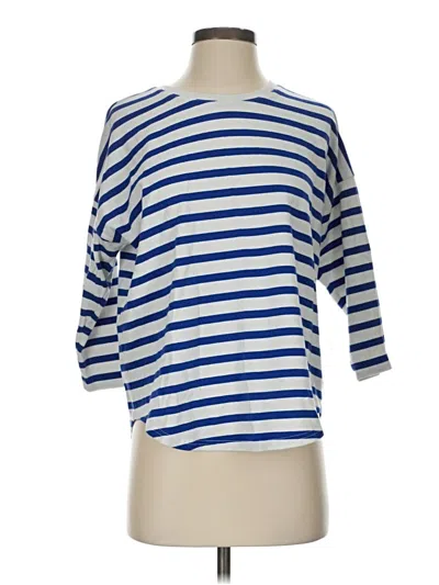 Pre-owned Vineyard Vines 3/4 Sleeve T-shirt In Blue