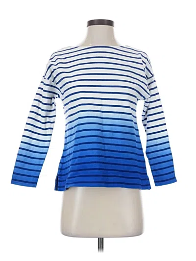 Pre-owned Vineyard Vines 3/4 Sleeve T-shirt In Blue