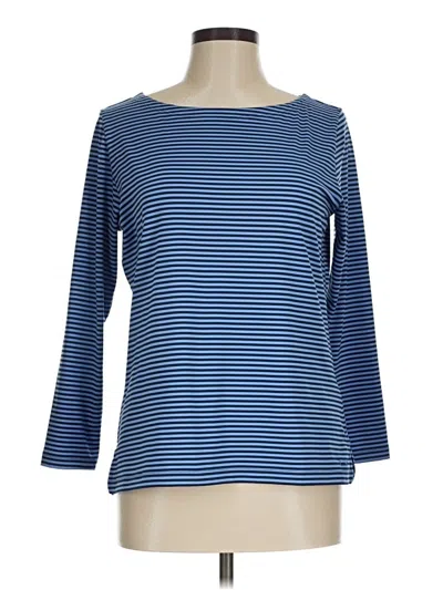 Pre-owned Vineyard Vines 3/4 Sleeve T-shirt In Blue