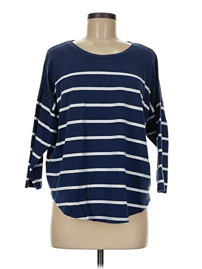 Pre-owned Vineyard Vines 3/4 Sleeve T-shirt In Blue