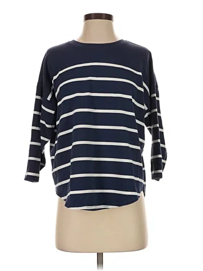 Pre-owned Vineyard Vines 3/4 Sleeve T-shirt In Blue