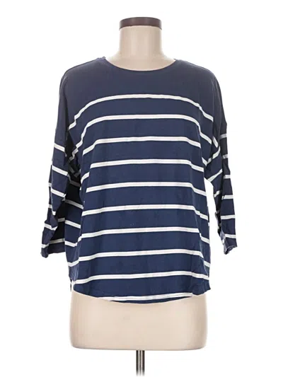 Pre-owned Vineyard Vines 3/4 Sleeve T-shirt In Blue
