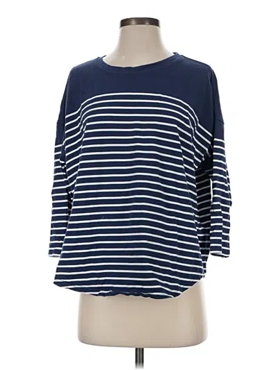 Pre-owned Vineyard Vines 3/4 Sleeve T-shirt In Blue