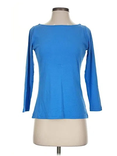 Pre-owned Vineyard Vines 3/4 Sleeve T-shirt In Blue