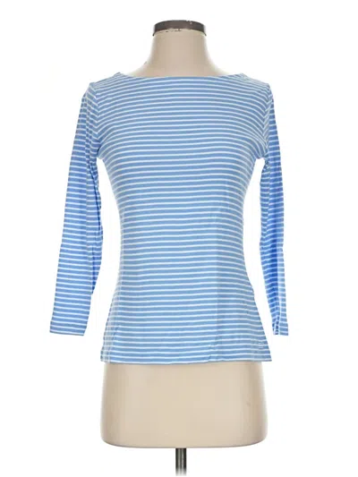 Pre-owned Vineyard Vines 3/4 Sleeve T-shirt In Blue