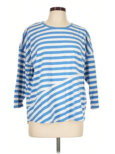 Pre-owned Vineyard Vines 3/4 Sleeve T-shirt In Blue