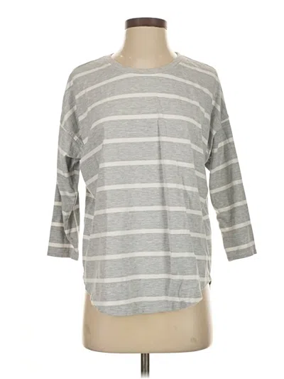 Pre-owned Vineyard Vines 3/4 Sleeve T-shirt In Gray
