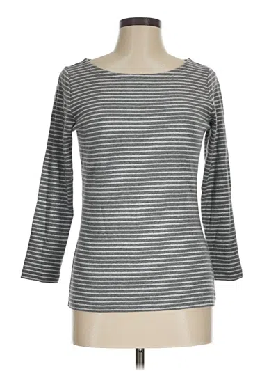 Pre-owned Vineyard Vines 3/4 Sleeve T-shirt In Gray