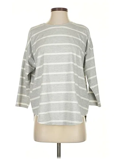 Pre-owned Vineyard Vines 3/4 Sleeve T-shirt In Gray