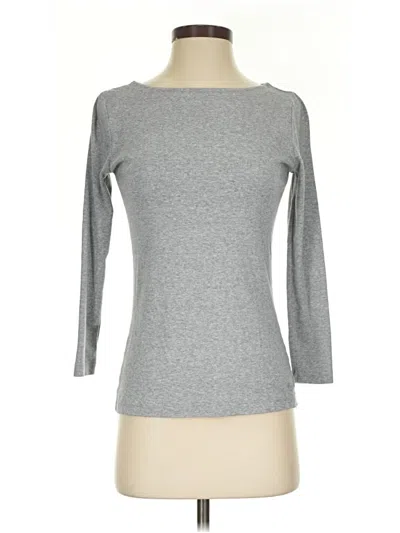 Pre-owned Vineyard Vines 3/4 Sleeve T-shirt In Gray