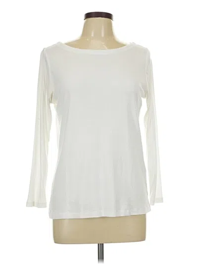 Pre-owned Vineyard Vines 3/4 Sleeve T-shirt In Ivory