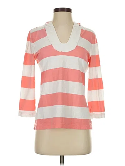 Pre-owned Vineyard Vines 3/4 Sleeve T-shirt In Pink