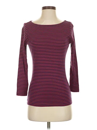 Pre-owned Vineyard Vines 3/4 Sleeve T-shirt In Red