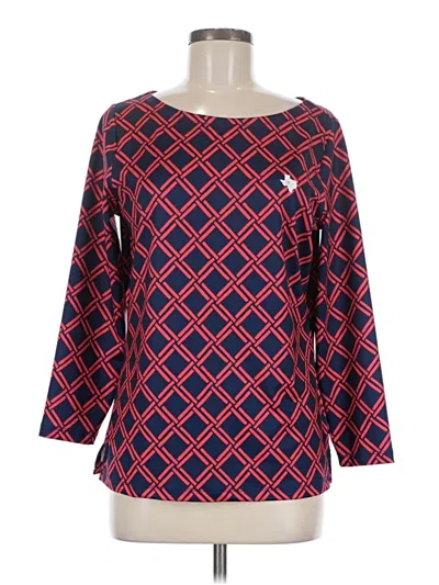 Pre-owned Vineyard Vines 3/4 Sleeve T-shirt In Red