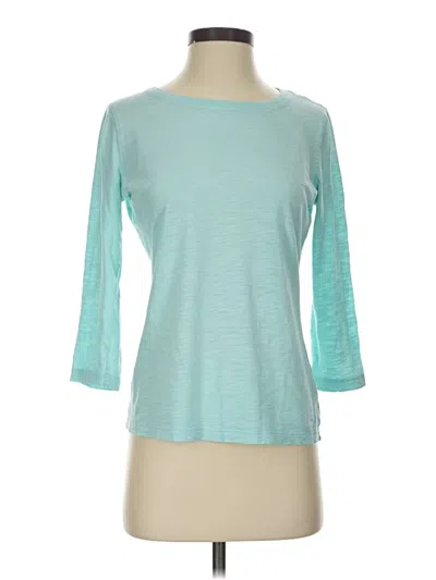 Pre-owned Vineyard Vines 3/4 Sleeve T-shirt In Teal