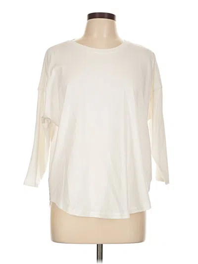 Pre-owned Vineyard Vines 3/4 Sleeve T-shirt In White