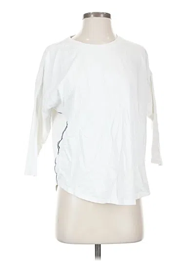 Pre-owned Vineyard Vines 3/4 Sleeve T-shirt In White