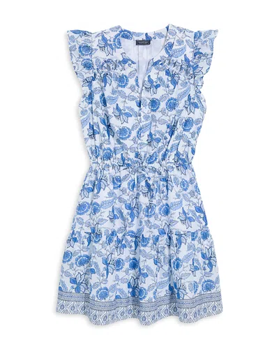 Vineyard Vines Abigail Mini Dress In Blue