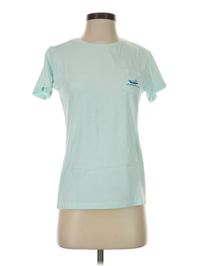 Pre-owned Vineyard Vines Active T-shirt In Teal