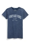 Vineyard Vines Arch Logo Graphic T-shirt In Nautical Navy