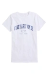 Vineyard Vines Arch Logo Graphic T-shirt In White Cap