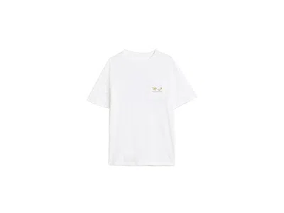 Vineyard Vines Banana Split Short Sleeve Tee (toddler/little Kid/big Kid) Boy's T Shirt White Cap: 6 Little Kid
