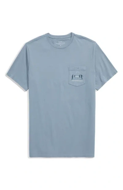 Vineyard Vines Beer Die Graphic T-shirt In Blue