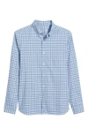 Vineyard Vines Bellamy Long Sleeve Button Down Shirt In Ocean Splash