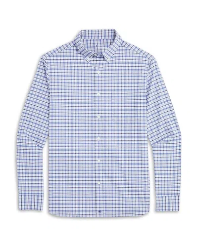 Vineyard Vines Bellamy Long Sleeve Button Down Shirt In Ocean Splash