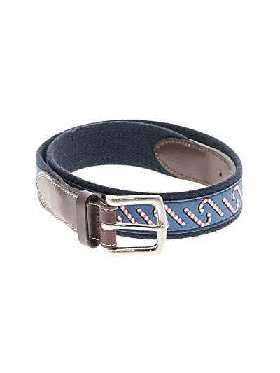 Pre-owned Vineyard Vines Belt In Blue