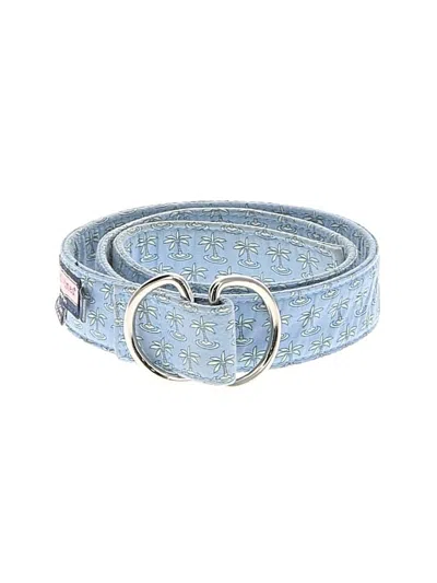 Pre-owned Vineyard Vines Belt In Blue
