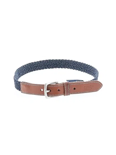Pre-owned Vineyard Vines Belt In Blue