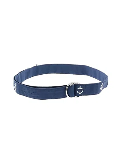 Pre-owned Vineyard Vines Belt In Blue