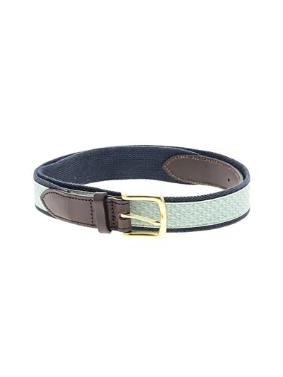 Pre-owned Vineyard Vines Belt In Green