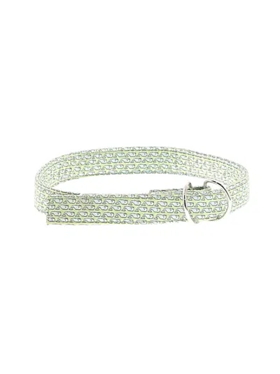 Pre-owned Vineyard Vines Kids' Belt In Green
