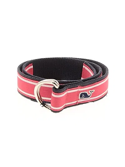 Pre-owned Vineyard Vines Belt In Pink