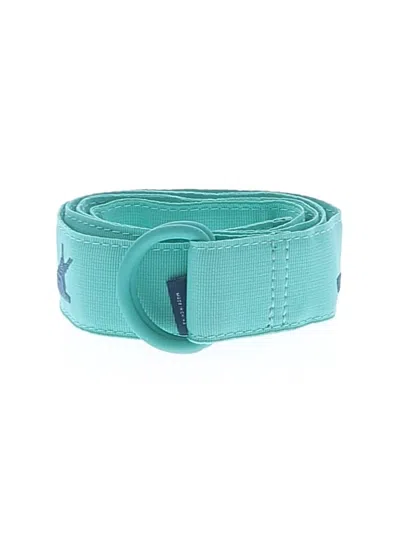 Pre-owned Vineyard Vines Belt In Teal