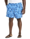 Vineyard Vines Big & Tall Bone Fish Chappy Swim Trunks In Bone Fish Cornflower